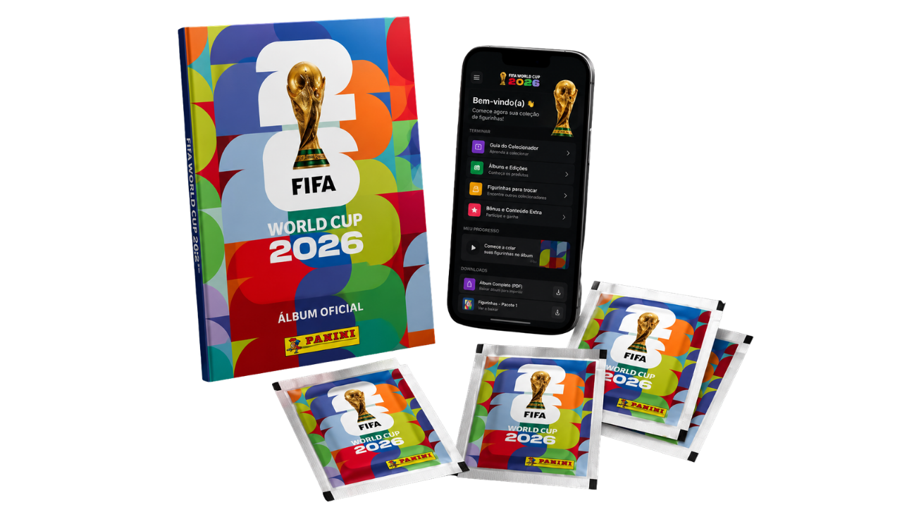Pack Figurinhas Copa 2026